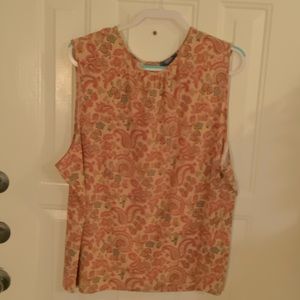 Sleeveless blouse